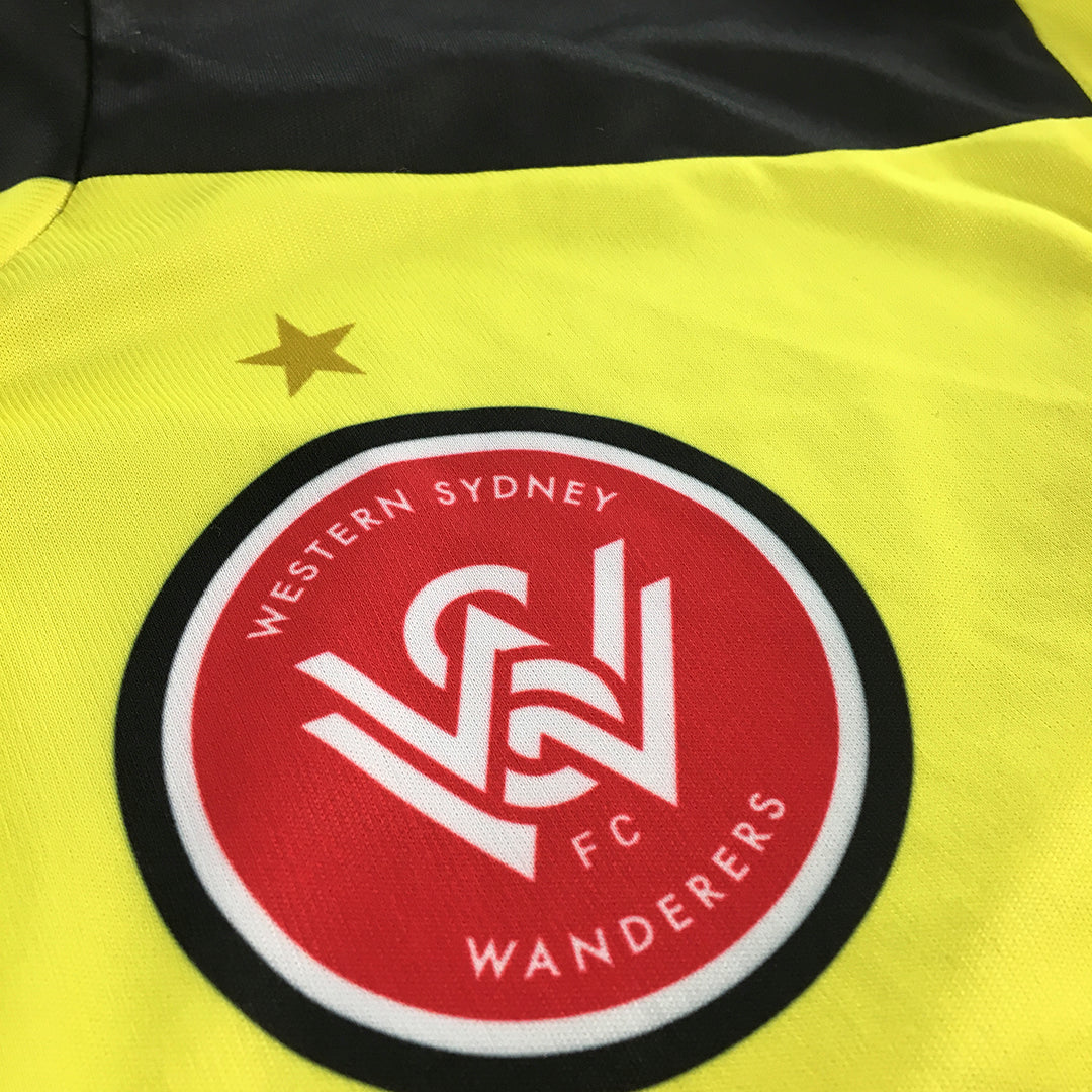 Western Sydney Wanderers Womens Jersey Size M Yellow Away Kappa 2021 Shirt