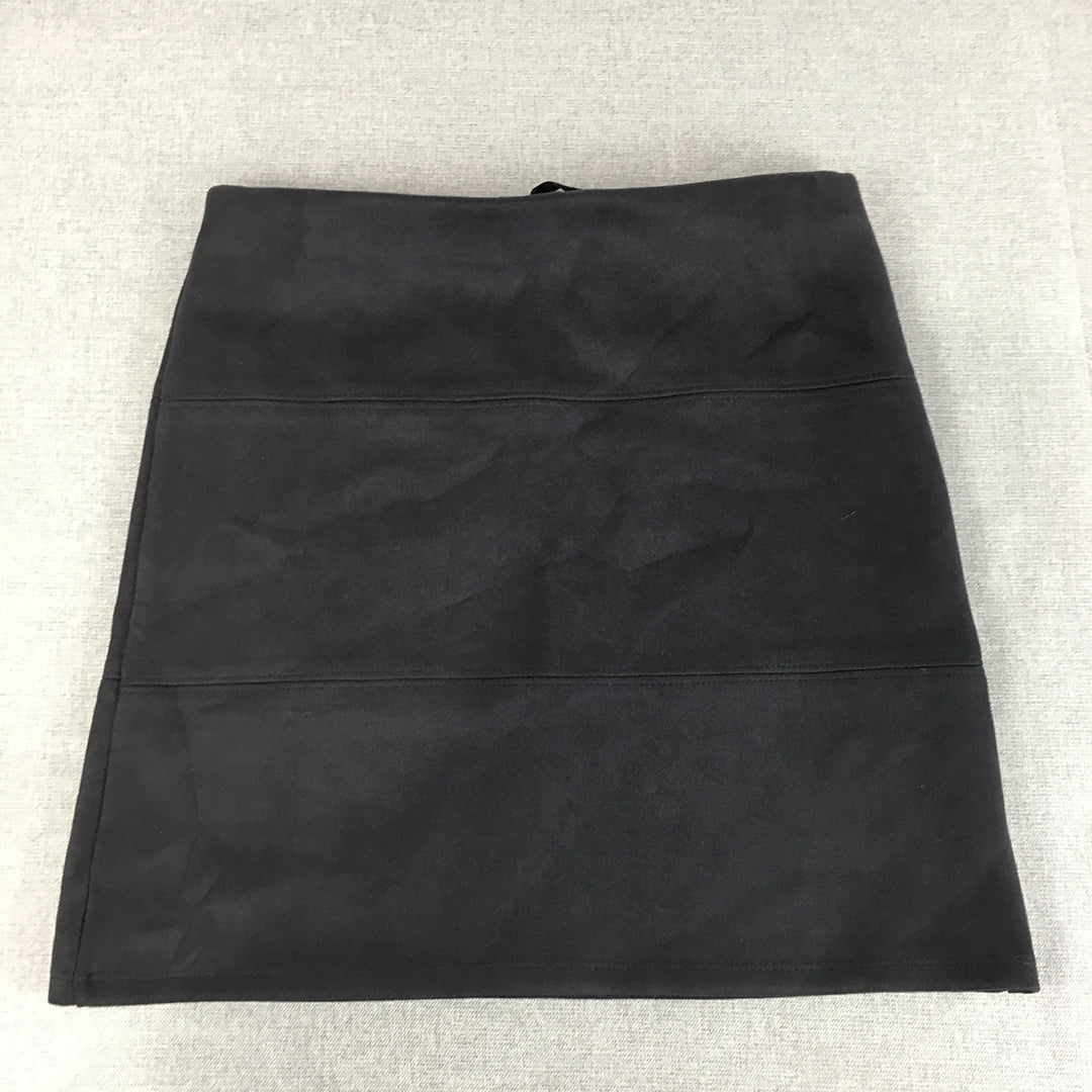 Alive Girl Womens Mini Skirt Size 10 Black