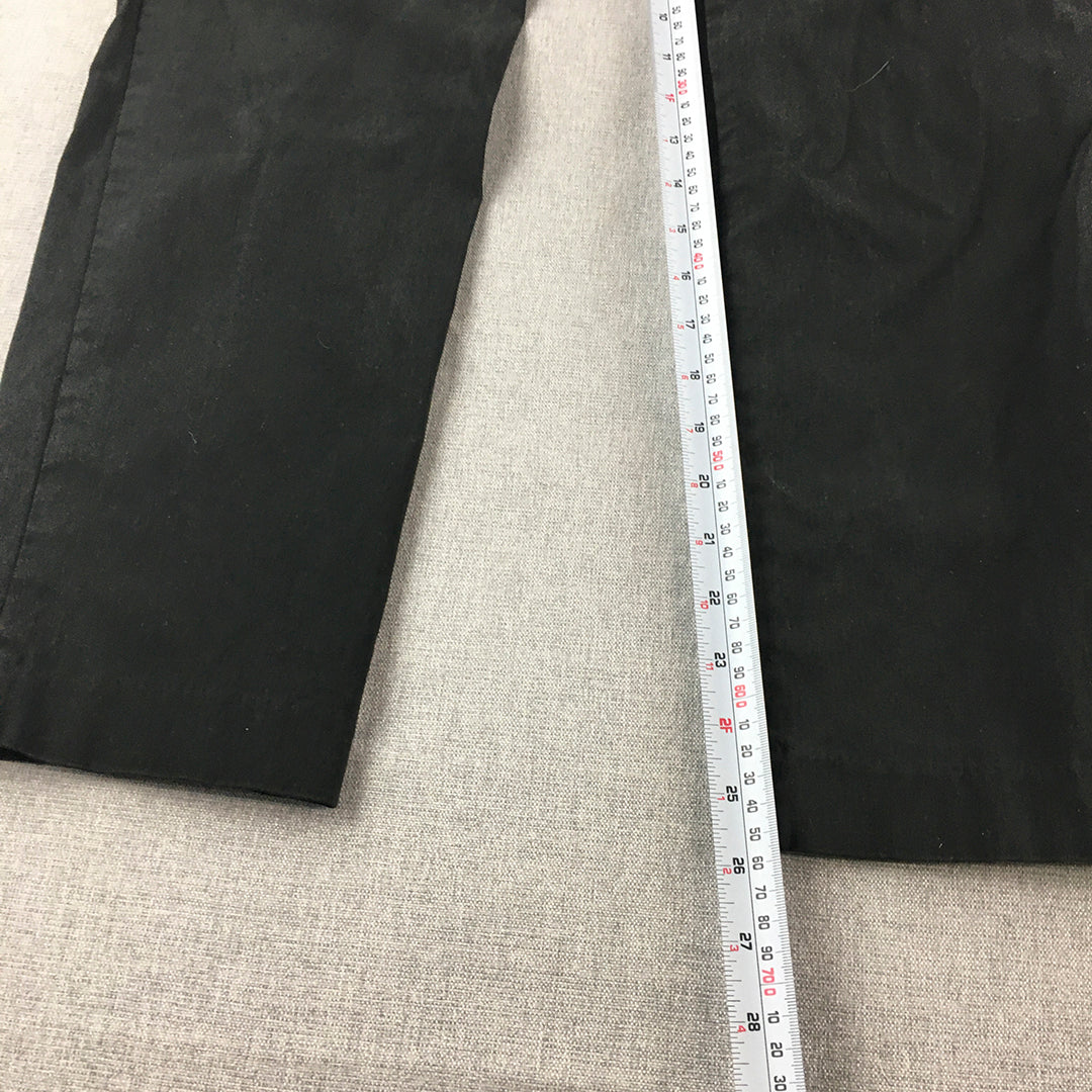 Autograph Womens Pants Size 16 Black Stretch Fabric