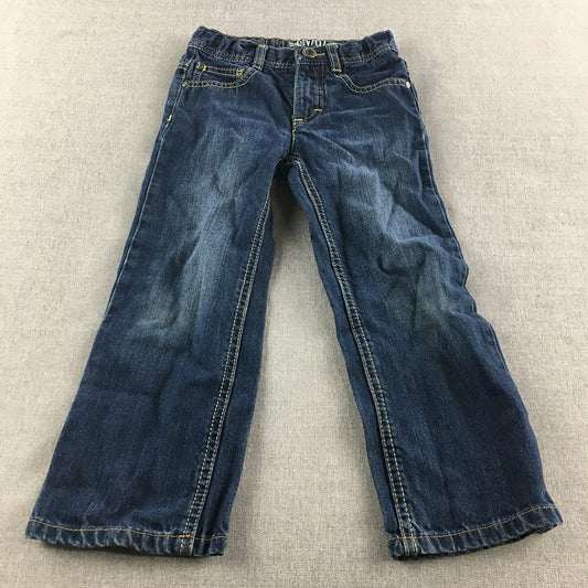 Esprit Kids Boys Jeans Size 5 Blue Pockets Denim Straight Leg