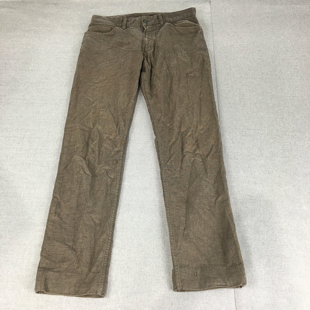 Rodd & Gunn Mens Chino Pants Size 30 (W30 x L30) Brown Pockets