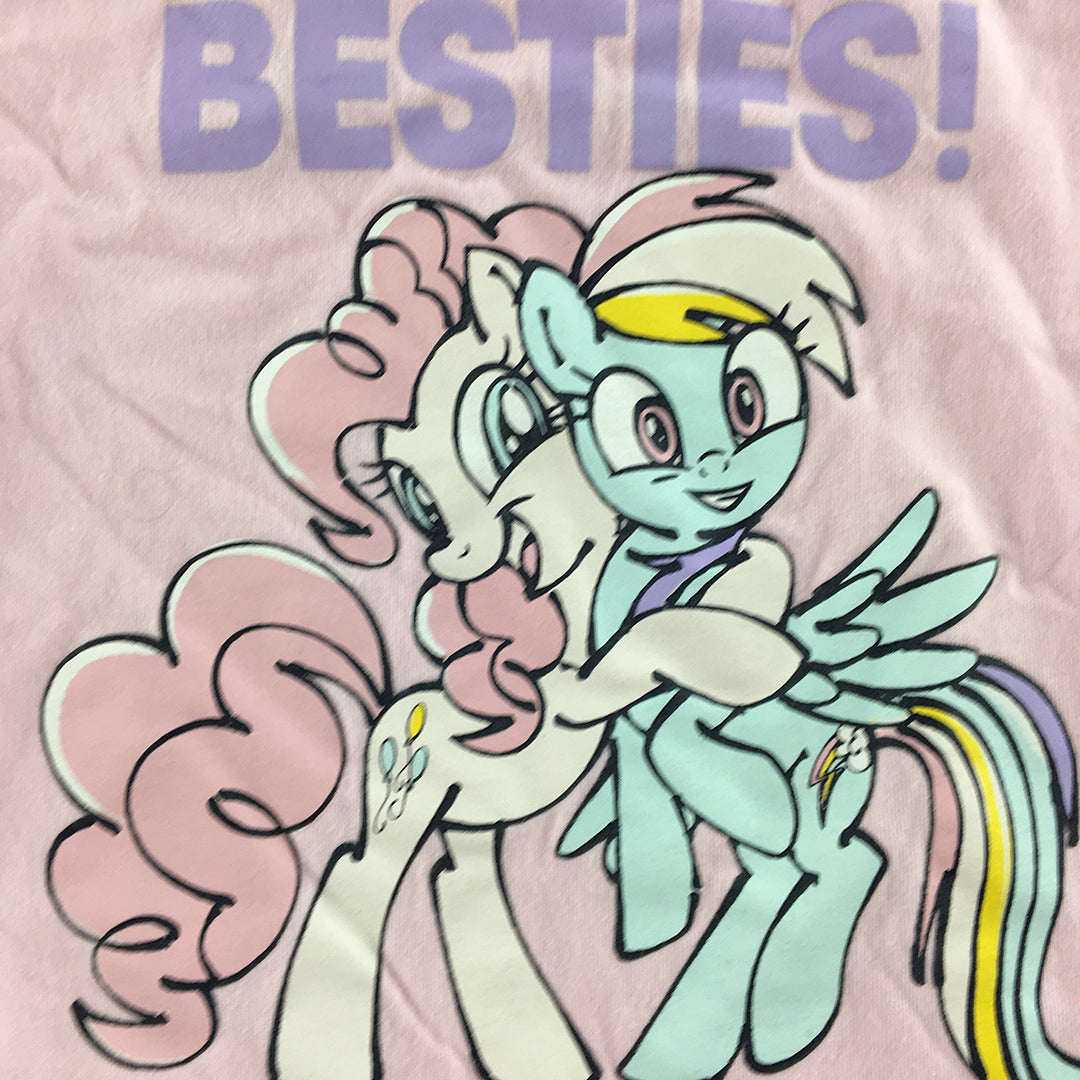 My Little Pony Kids Girls Top Size 4 Pink Long Sleeve Shirt Pullover