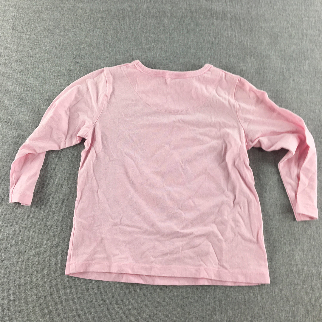 My Little Pony Kids Girls Top Size 4 Pink Long Sleeve Shirt Pullover