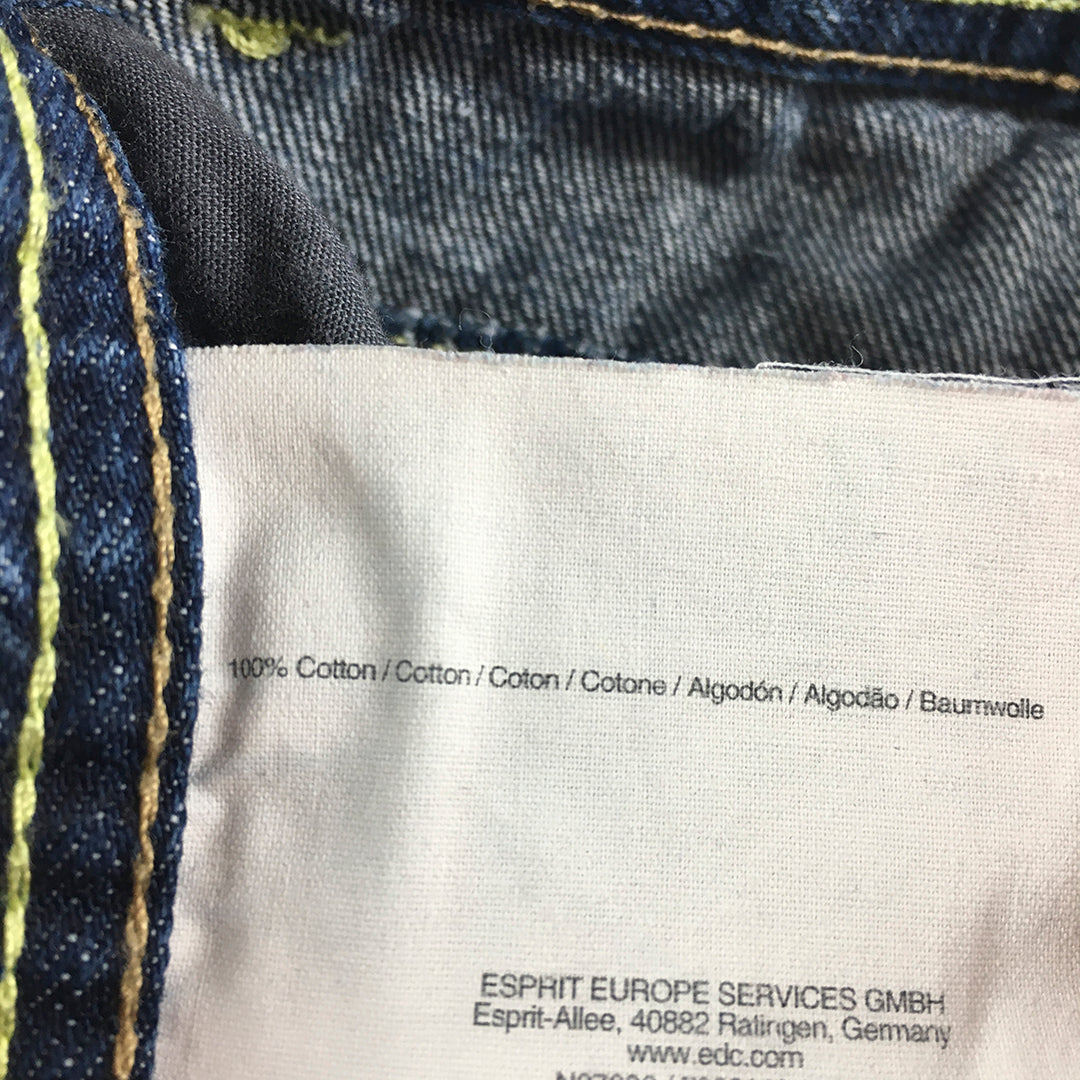 Esprit Kids Boys Jeans Size 5 Blue Pockets Denim Straight Leg