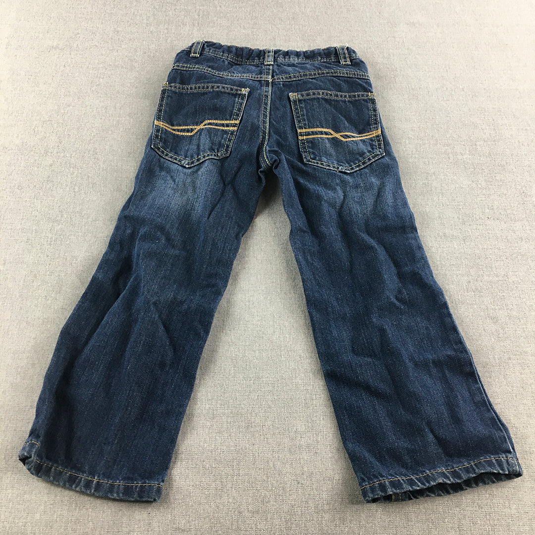 Esprit Kids Boys Jeans Size 5 Blue Pockets Denim Straight Leg