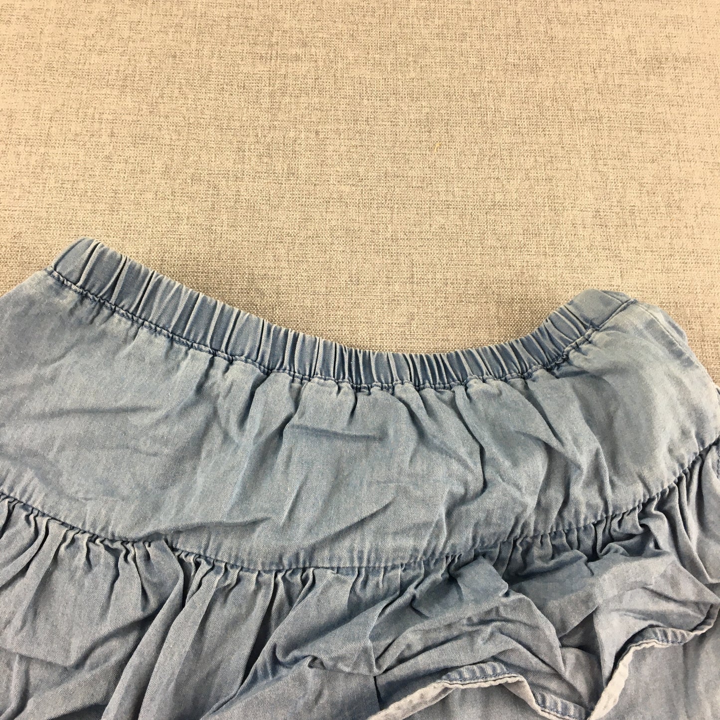 Country Road Kids Girls Denim Skirt Size 10 Blue Layered