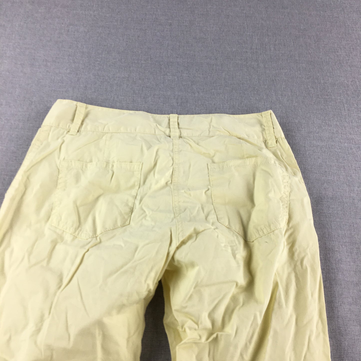 Esprit Kids Girls Pants Youth Size L (14 Years) Yellow Pockets