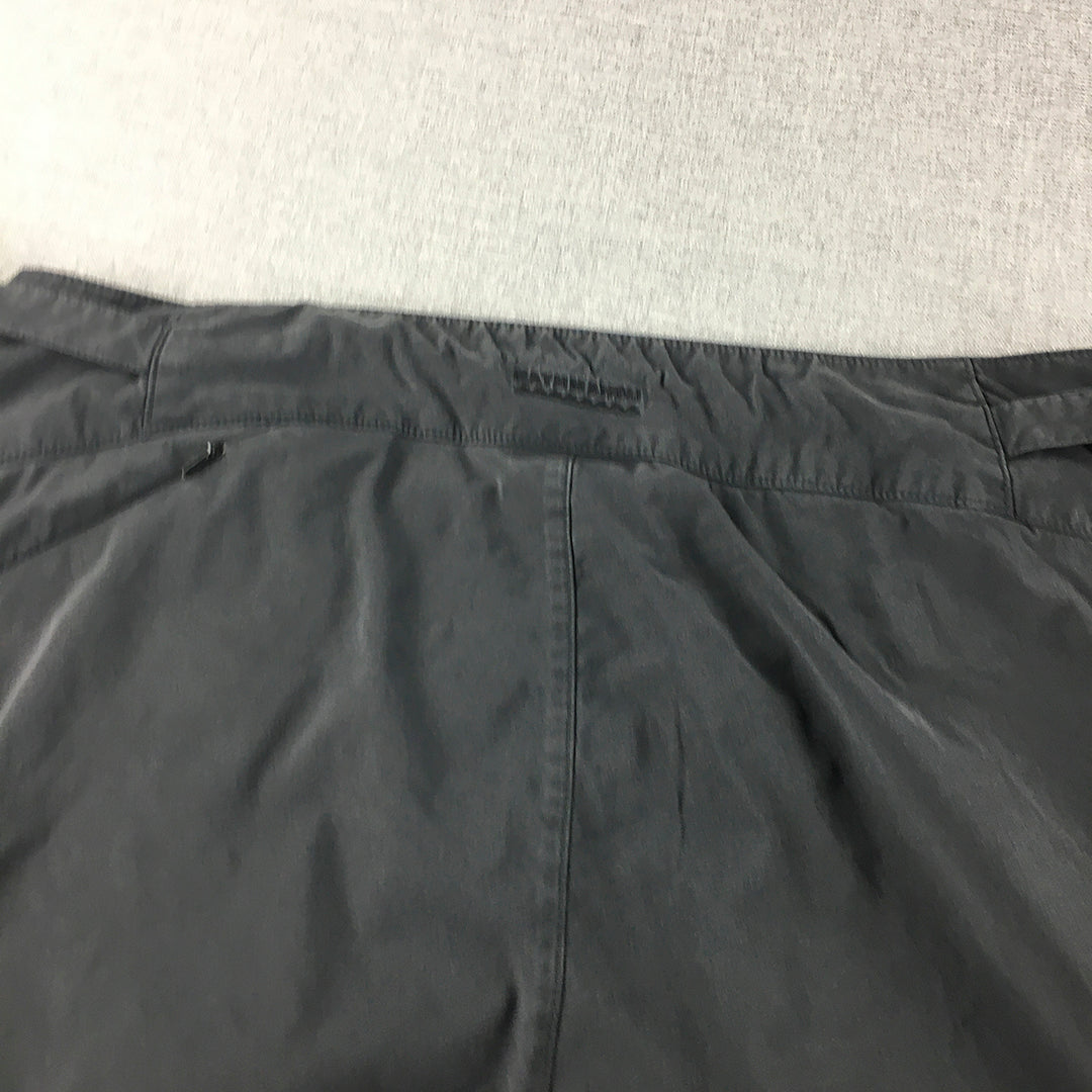 Kathmandu Womens 3/4 Length Pants Size 14 Black Pockets Capri