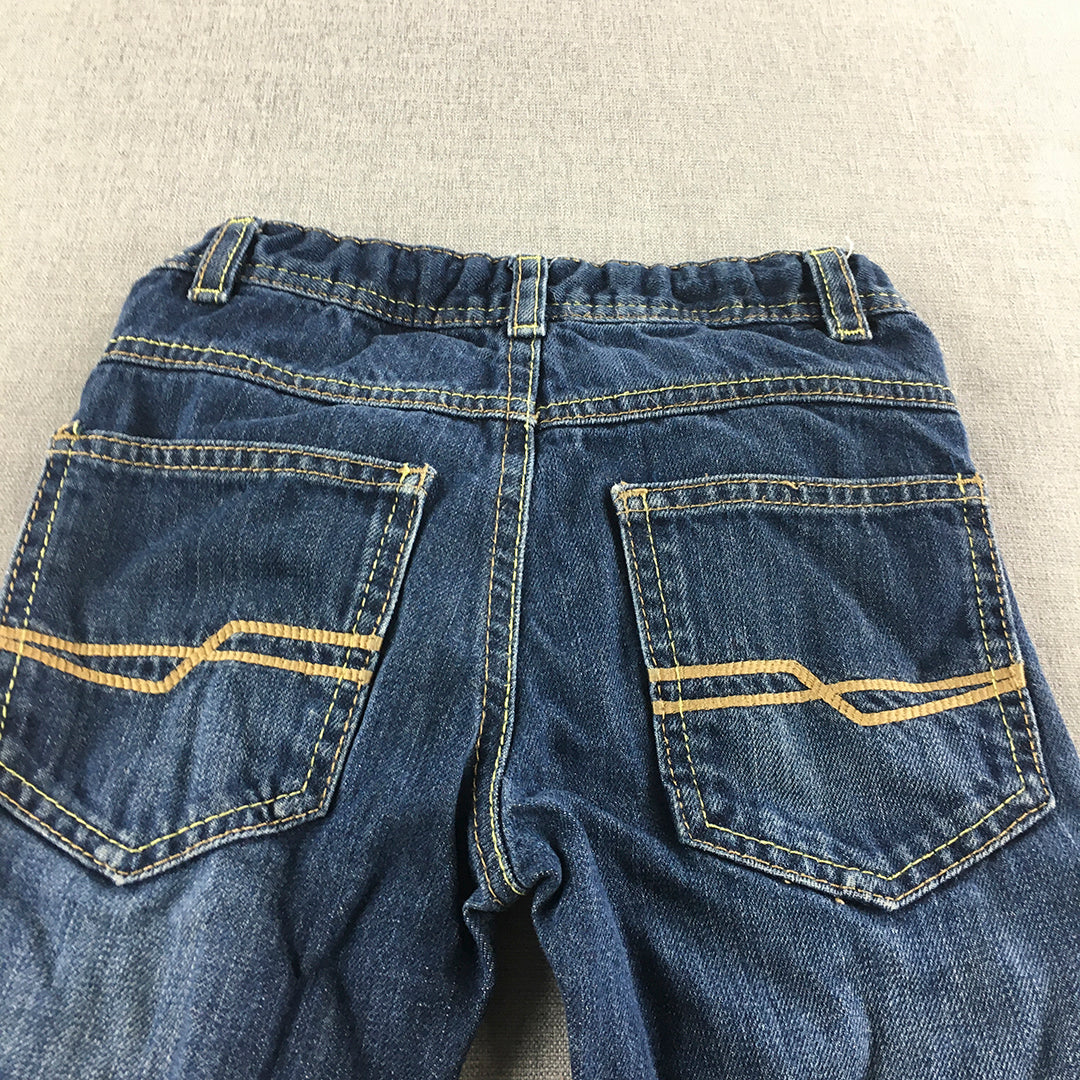 Esprit Kids Boys Jeans Size 5 Blue Pockets Denim Straight Leg