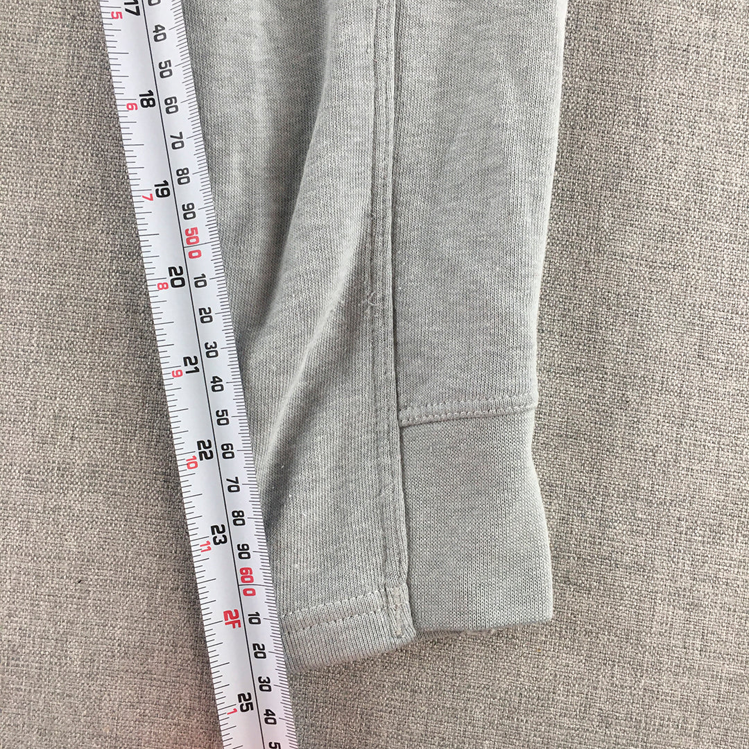 Under Armour Kids Girls Tracksuit Pants Youth Size M Grey Logo Pockets Jogger