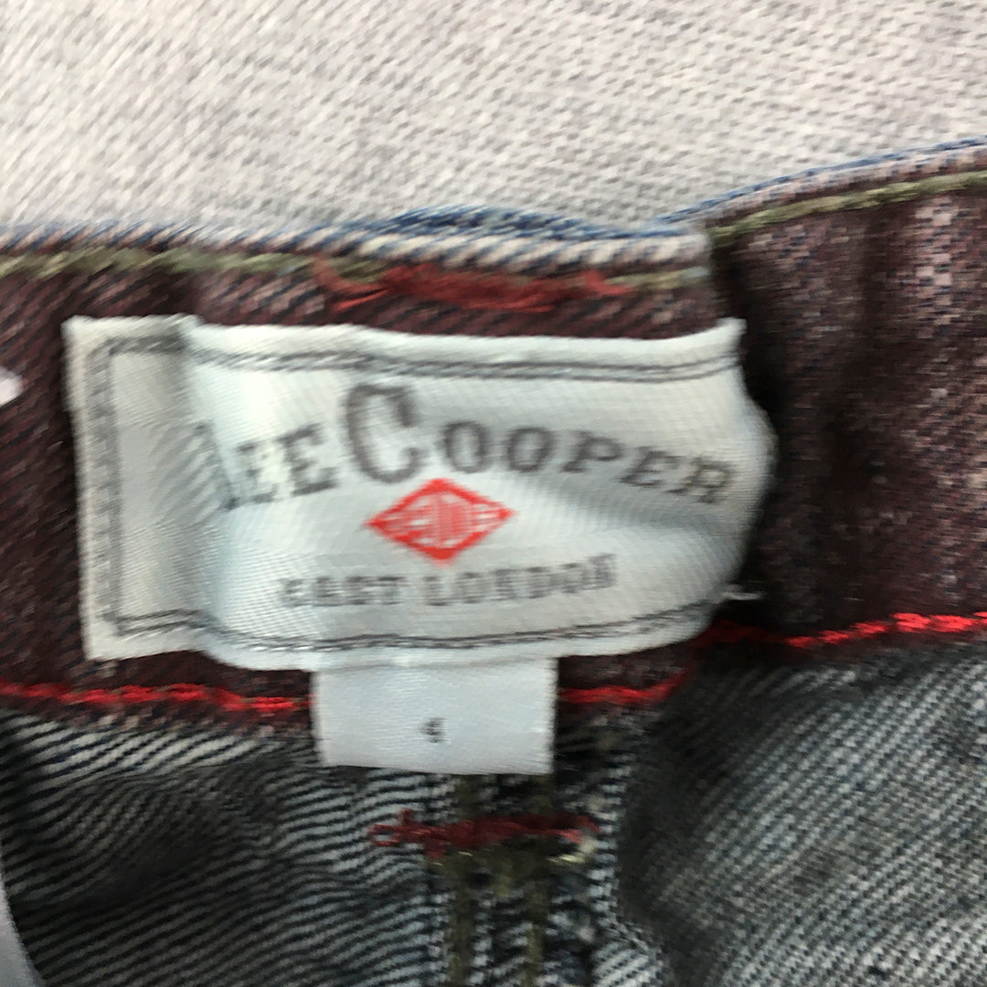 Lee Cooper Kids Boys Jeans Size 4 Blue Denim Pockets