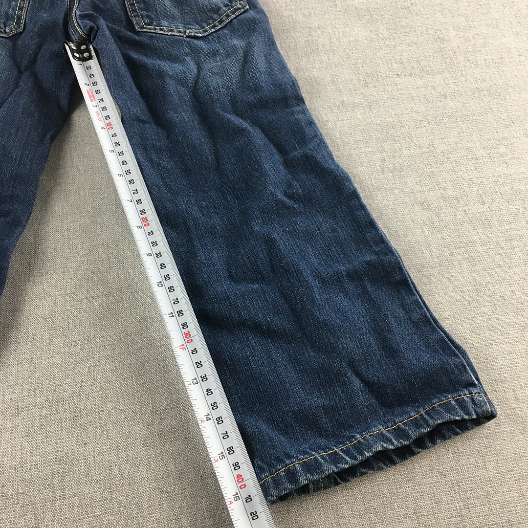 Esprit Kids Boys Jeans Size 5 Blue Pockets Denim Straight Leg