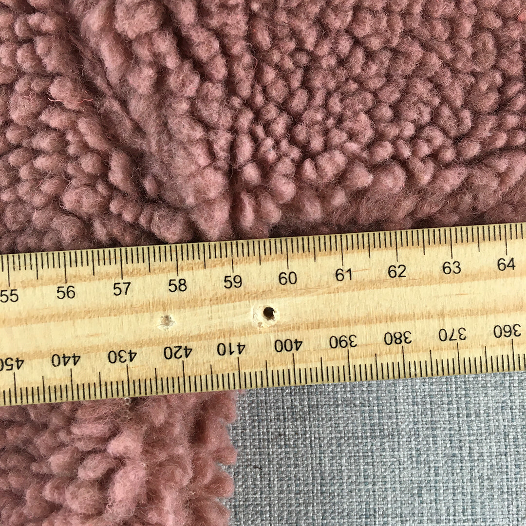 Calli Womens Fleece Sweater Size 14 Pink Crew Neck Pullover Jumper