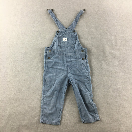 Country Road Overalls Size 12 - 18 Months Baby Toddler Blue Denim CR Kids