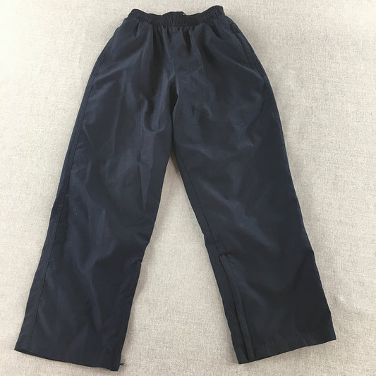 Champion Kids Boys Tracksuit Pants Size 8 Blue Elastic Waist Jogger Pockets