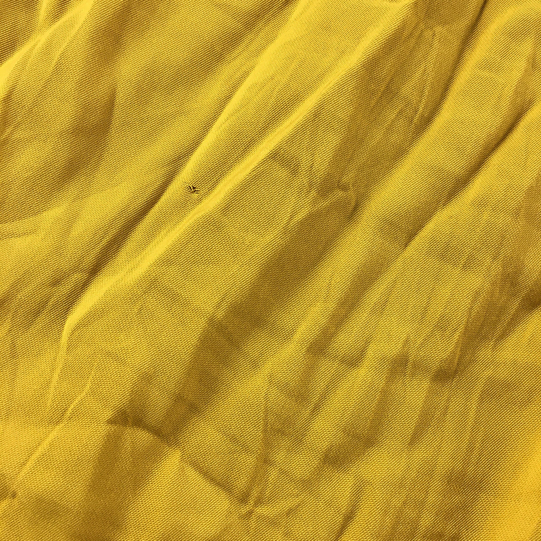 Forcast Womens Pants Size 14 Yellow Pleated