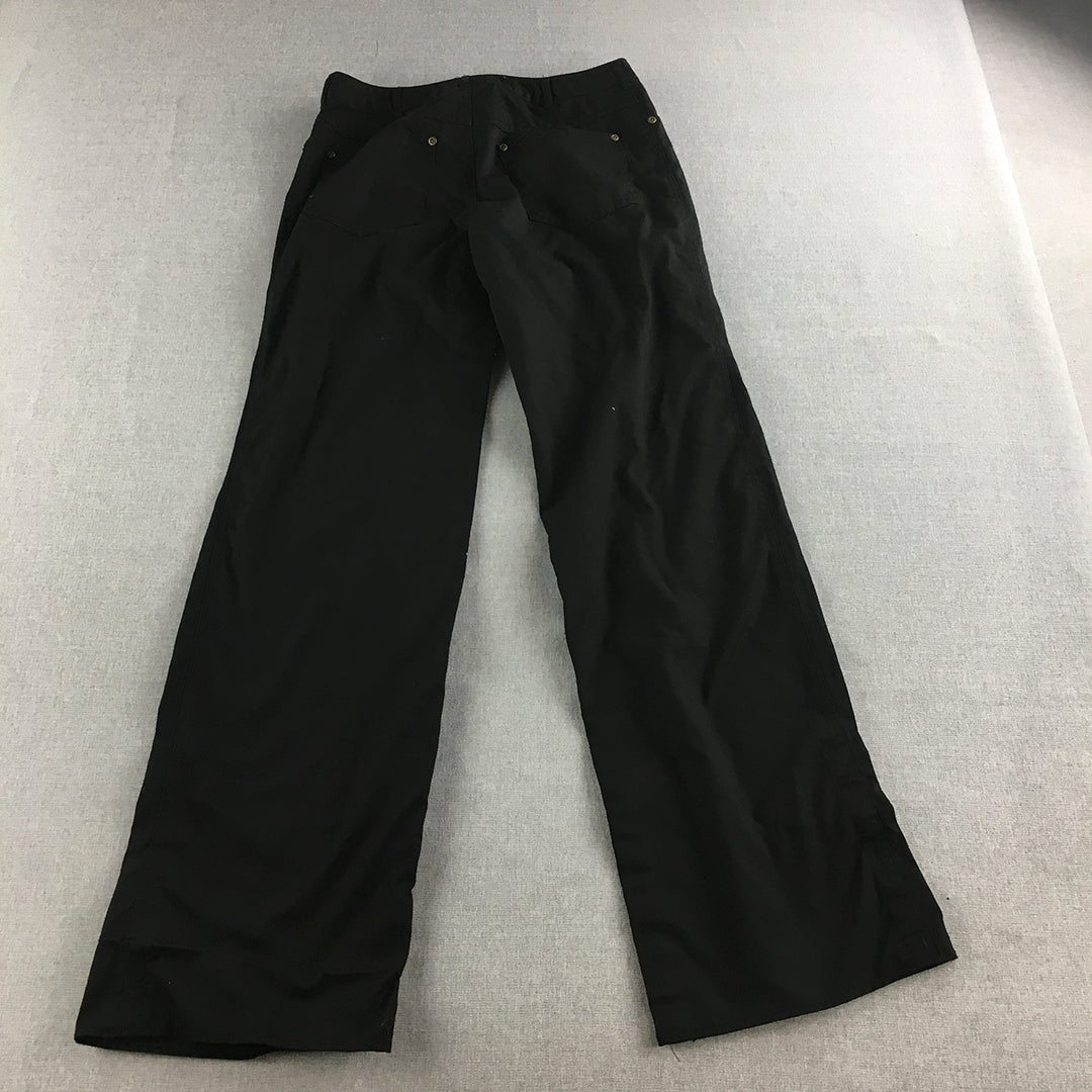 Joseph Dahdah & Co Womens Pants Size 6 Black Pockets Workwear