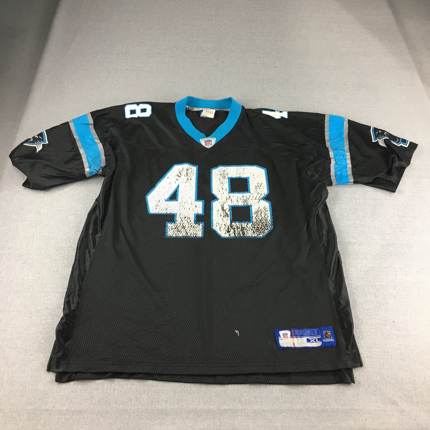 Thomas Davis Sr. Carolina Panthers Jersey Mens Size XL Reebok NFL Football Shirt