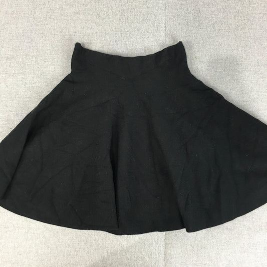 Rumor Womens Mini Skirt Size S/M Black Flared A-Line