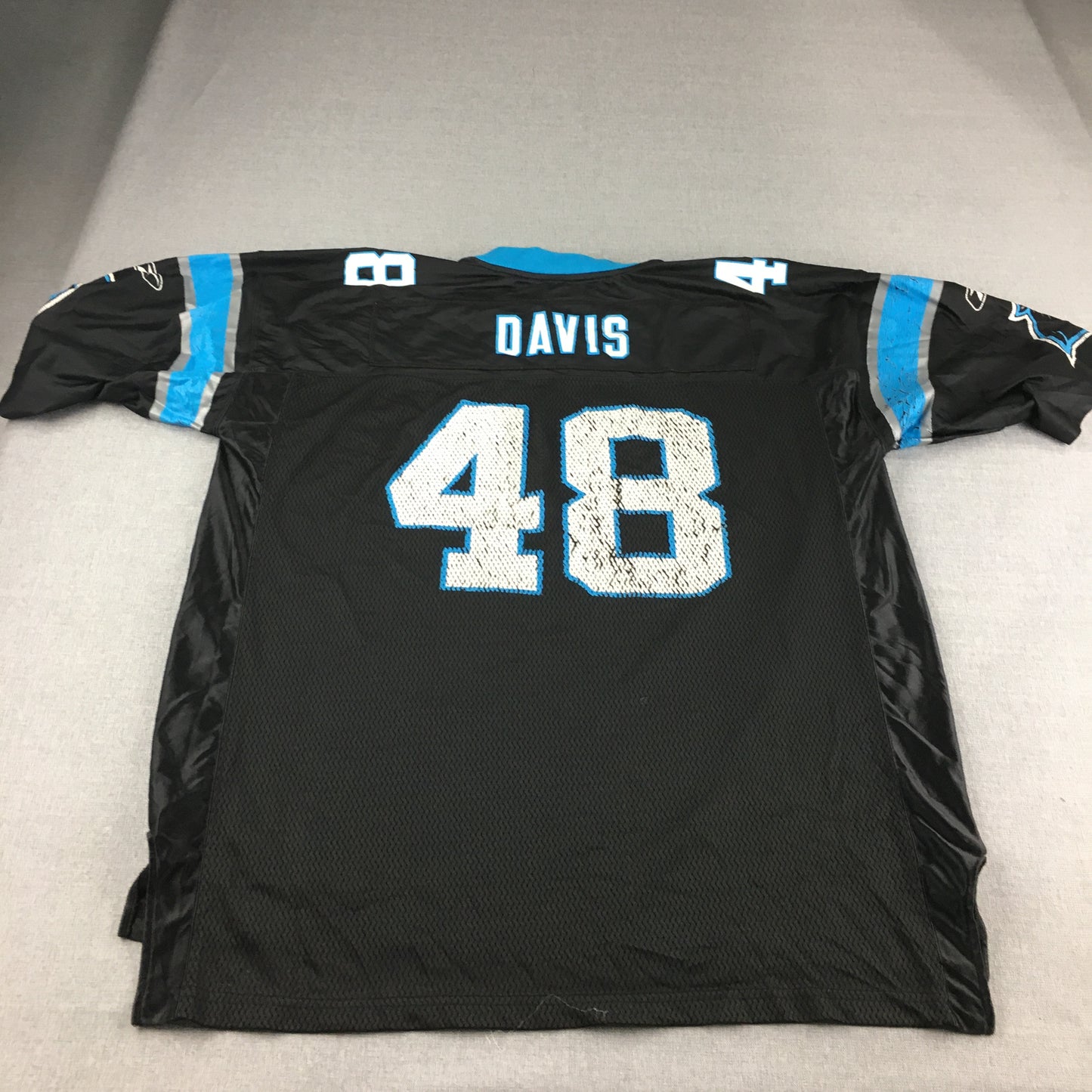 Thomas Davis Sr. Carolina Panthers Jersey Mens Size XL Reebok NFL Football Shirt