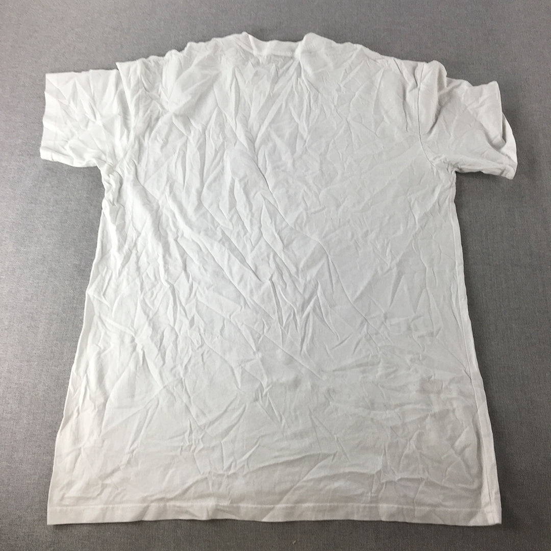 Trans At Google T-Shirt Adult Size XL White Short Sleeve Transgender