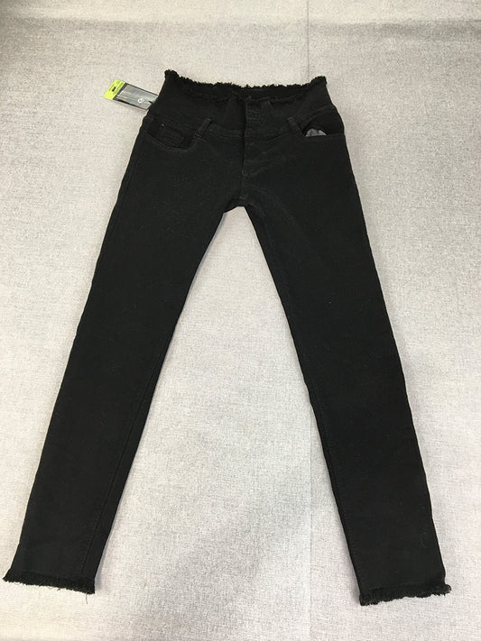 NEW Dream Denim Womens Skinny Jeans Size 32 Black Stretch