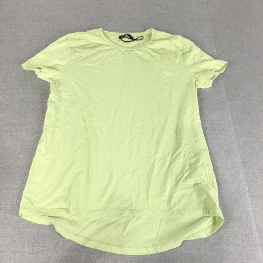 Dilvin Womens T-Shirt Size S Green Short Sleeve Top